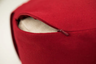 Zafu Round Burgundy 14