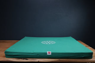 Asteya Zabuton meditation cushion. Removable cover and foam filling