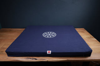 Asteya Zabuton meditation cushion. Removable cover and foam filling