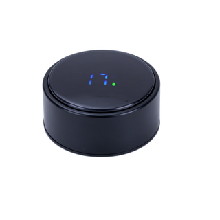 Sticlă termos inteligentă Asteya cu afișaj electronic. Negru sau Roz. 450 ml