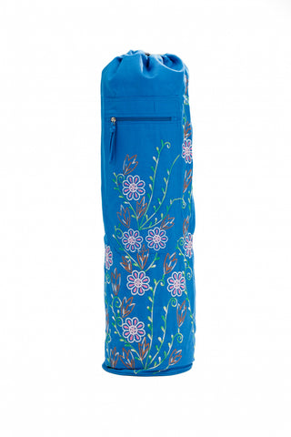 Cotton Bag Blue Flowers