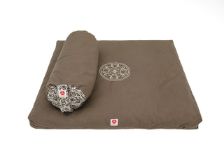 Asteya Zabuton meditation cushion. Removable cover and foam filling